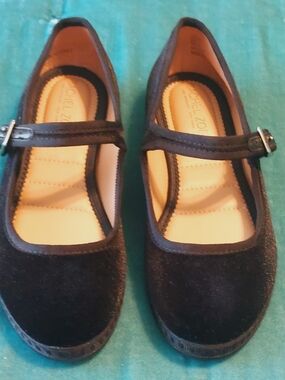 Rachel Zoe Velvet Maryjane Shoes